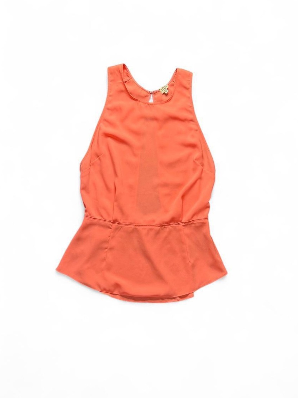 Wilfred Coral Peplum Top